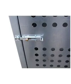 Armadio in acciaio zincato per stoccaggio di 12 bombole.