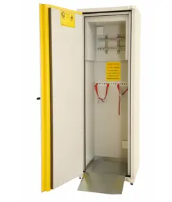 Armadio per 2 bombole di gas da 50 litri compressi certificati per interno