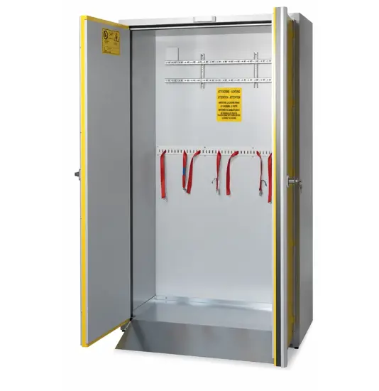 Armadio per 4 bombole di gas da 50 litri compressi