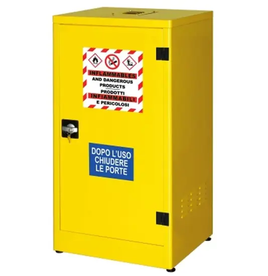 Armadio per liquidi infiammabili ad una anta