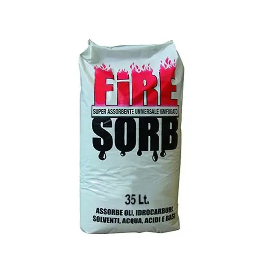 Assorbente vegetale ignifugato  Firesorb