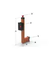 Chuck Key Holder Slim