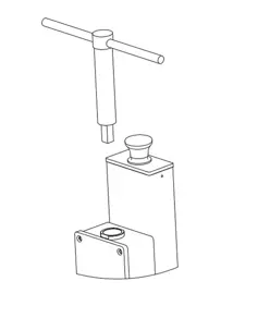 Chuck Key Holder Slim