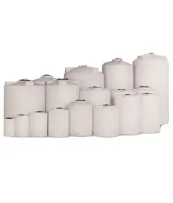 Cisterna verticale in polietilene bianco alta  OFFERTA