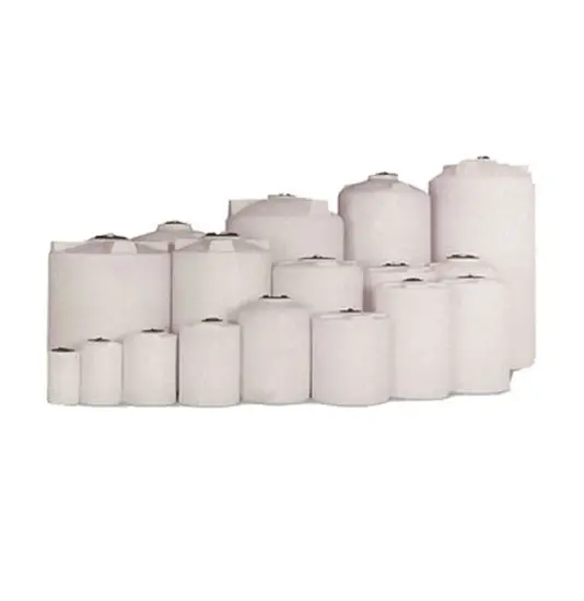 Cisterna verticale in polietilene bianco alta  OFFERTA