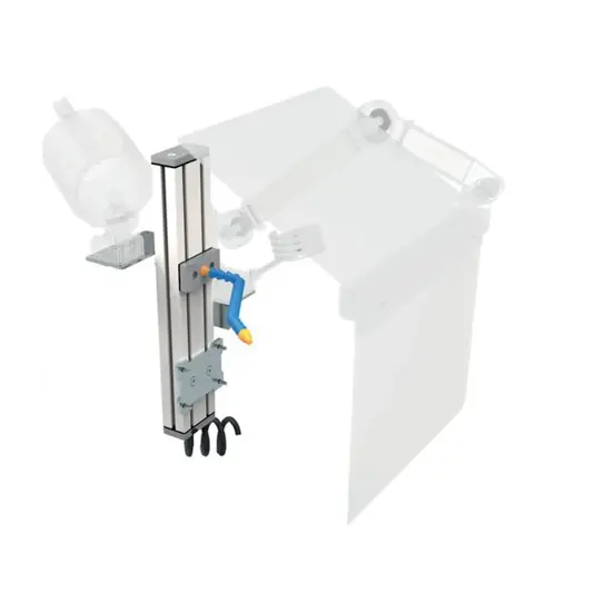 Colonna supporto accessori per tornio parallelo