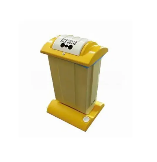 Contenitore raccolta pile esauste