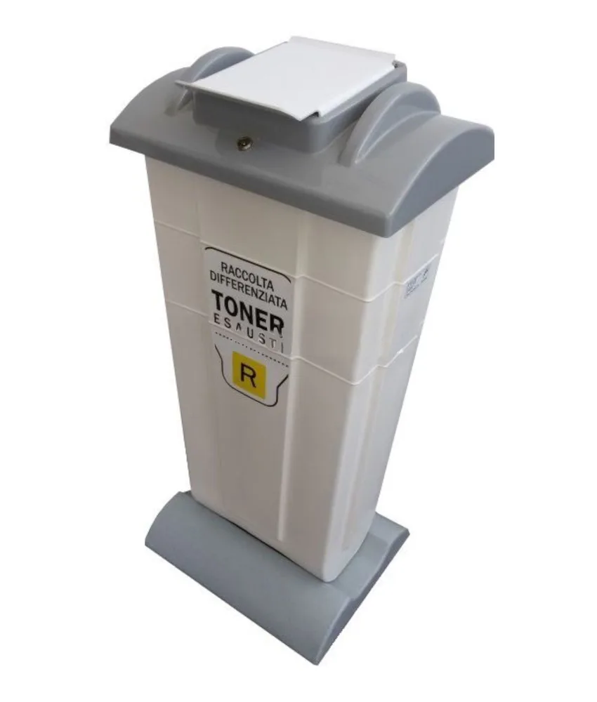 Contenitore raccolta toner, in polietilene - capacità 90 litri - dimensioni: 400xh1050 mm