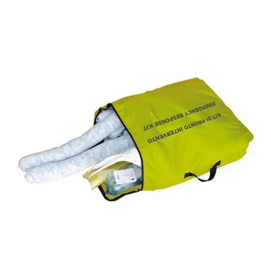 Kit mini di assorbenti  per liquidi chimici aggressivi