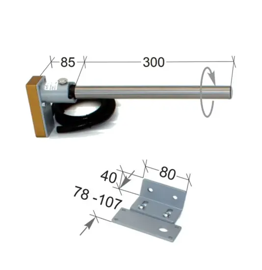 kit scatola microinterruttore con rotazione a 90°