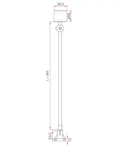 Lampada a led per macchine utensili connessione AC 100-240 V