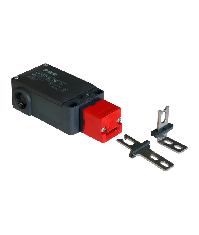 Microinterruttore di sicurezza ad azionatore separato con elettromagnete di sblocco