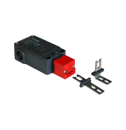 Microinterruttore di sicurezza ad azionatore separato con elettromagnete di sblocco