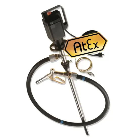 Pompa Atex con motore pneumatico