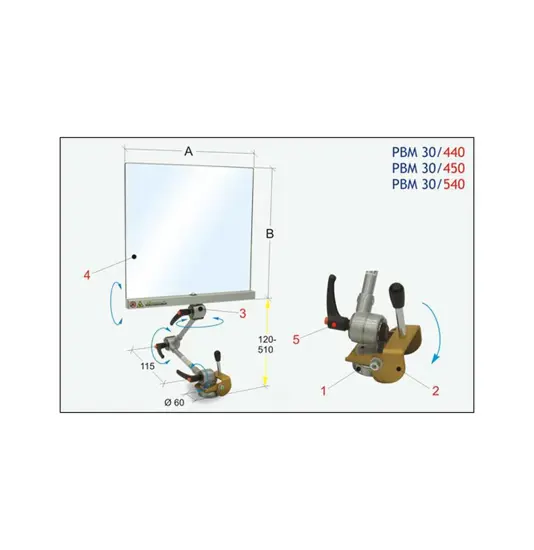 Riparo con base magnetica