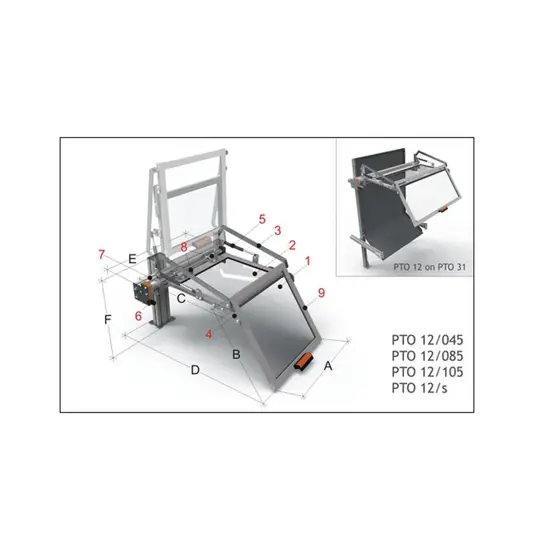 Riparo per il carrello del tornio parallelo