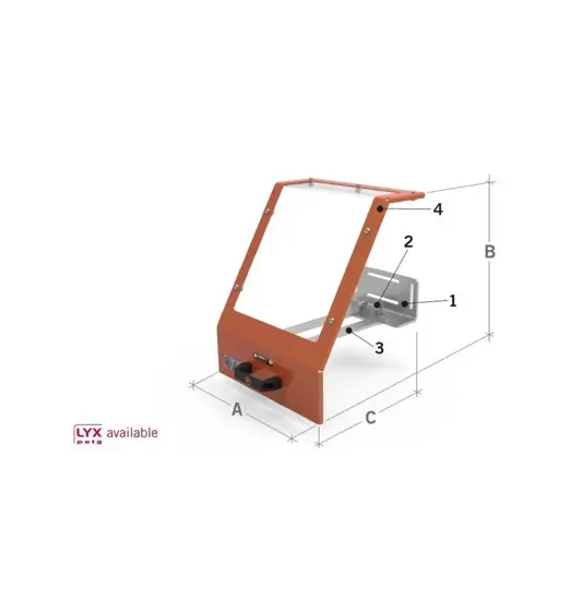 Riparo per il Carrello del Tornio Parallelo