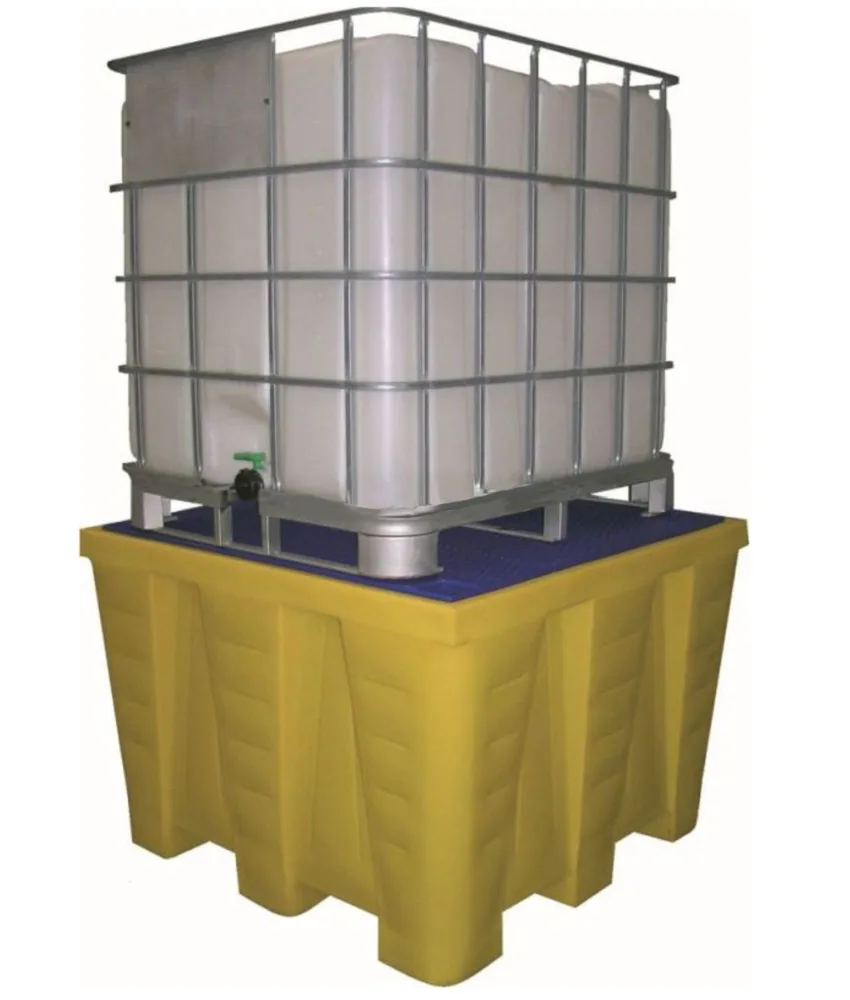 Vasca di contenimento liquidi Maxi, Polietilene HDPE - varie dimensioni - volumi di raccolta 1000-1500 L