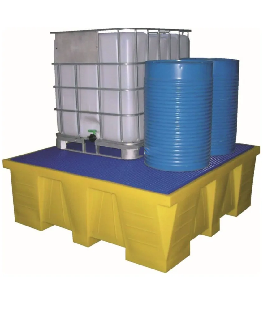Vasca di contenimento liquidi Maxi, Polietilene HDPE - varie dimensioni - volumi di raccolta 1000-1500 L