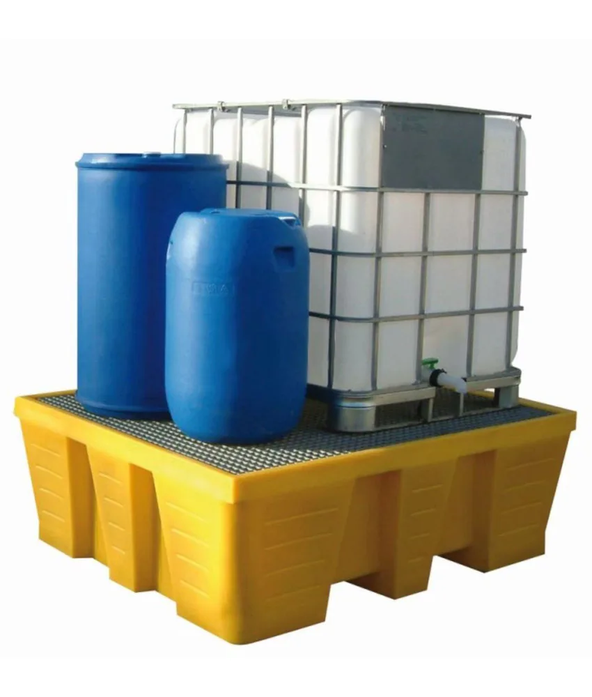 Vasca di contenimento liquidi Maxi, Polietilene HDPE - varie dimensioni - volumi di raccolta 1000-1500 L