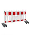 Base in plastica per recinzione da cantiere