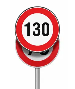 Pannello per copertura/sostituzione temporanea dei cartelli stradali tondi