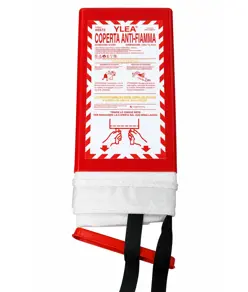 Coperta ignifuga antincendio