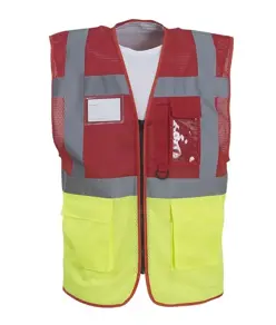 Gilet alta visibilità YOKO YK015