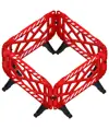 Kit di 4 transenne stradali pubblicitari, in policarbonato robusto alleggerito  ZT80150