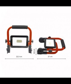 Faretto led 10W ricaricabile