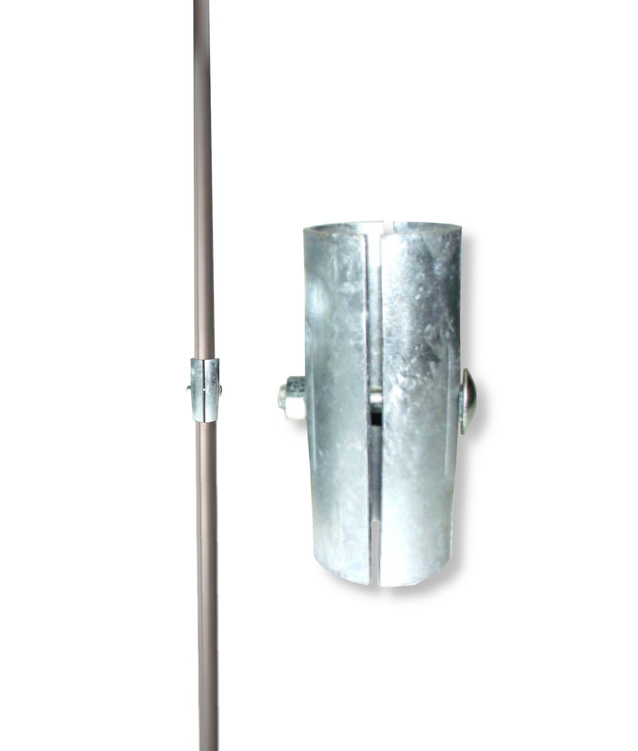 Prolunga dritta per palo