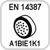 EN 14387 : 2008 A1B1E1K1
