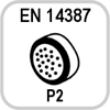 EN 14387 : 2008 P2