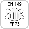 EN 149 : 2009 FFP3