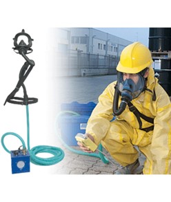 Maschera pieno facciale con respiratore isolante  DUCT A ECO
