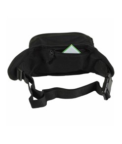 Marsupio in poliestere 600D con 5 tasche e cintura regolabile con chiusura a clip Marsupio in poliestere 600D con 5 tasche e cintura regolabile con chiusura a clip