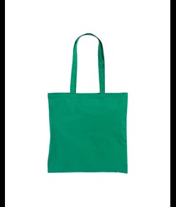 Shopper in cotone, manici lunghi Handle