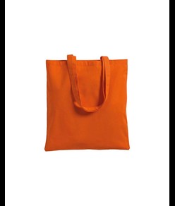 Shopper in cotone, manici lunghi Handle