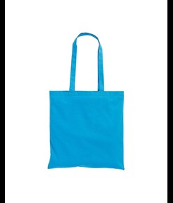 Shopper in cotone, manici lunghi Handle