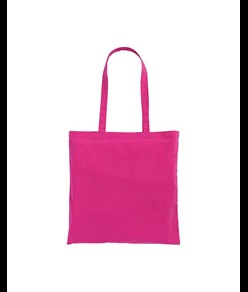 Shopper in cotone, manici lunghi Handle