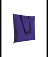 Shopper in cotone, manici lunghi Handle