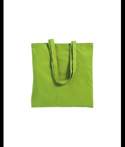 Shopper in cotone, manici lunghi Handle