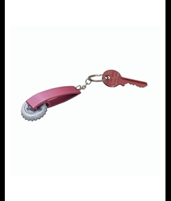 Portachiavi in alluminio con apribottiglie