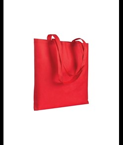 Shopper in TNT 80 g/m2 cucito, manici lunghi Handle