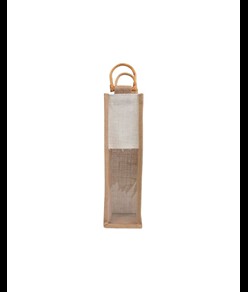 Borsa portabottiglia in juta Handle