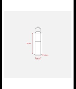 Borsa portabottiglia in juta Handle