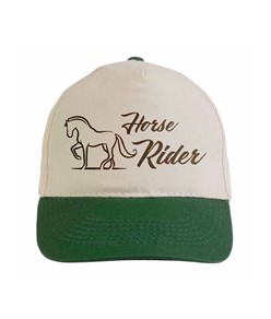 Cappellino in cotone naturale, 5 pannelli con visiera colorata Cappellino in cotone naturale, 5 pannelli con visiera colorata