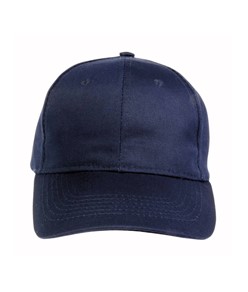 Cappellino in cotone/polyester, 6 pannelli Cappellino in cotone/polyester, 6 pannelli