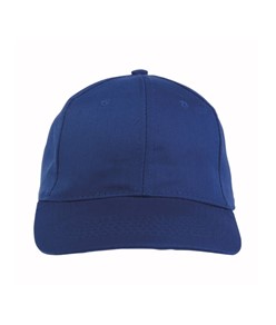 Cappellino in cotone/polyester, 6 pannelli Cappellino in cotone/polyester, 6 pannelli