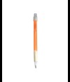 Penna a scatto, in plastica ABS, con impugnatura gommata e clip trasparente